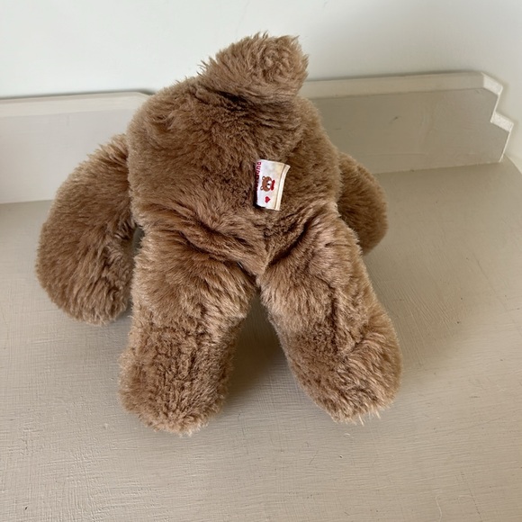 NOT FOR SALE. Rare vintage 1985 Kinder Gund teddy with interior rattle - Picture 3 of 11